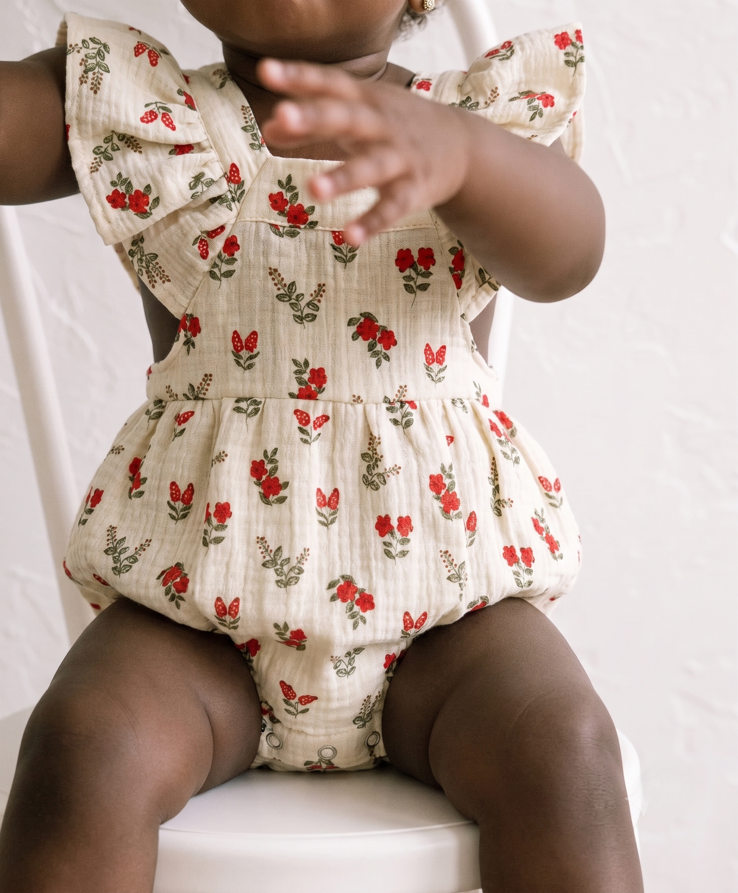 Muslin Vintage Romper Φορμάκι - Garden