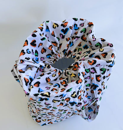 Colorful animal print Τσάντα παραλίας