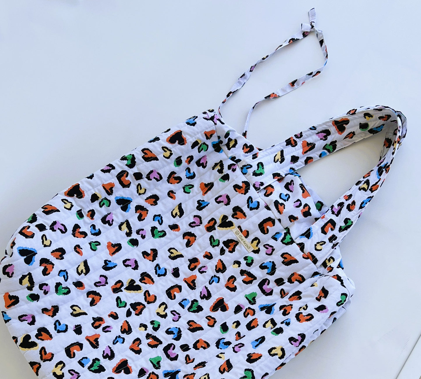 Colorful animal print Τσάντα παραλίας