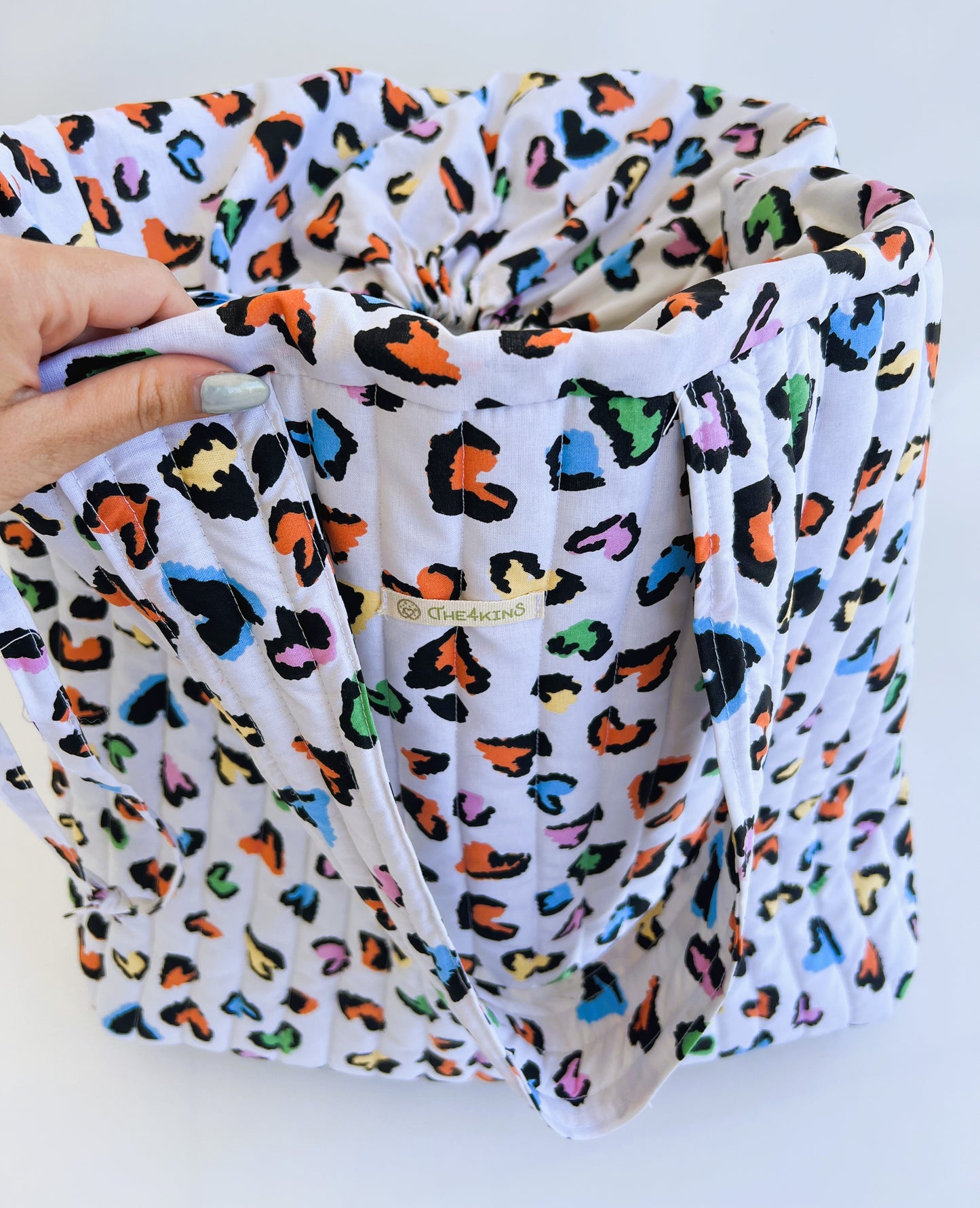Colorful animal print Τσάντα παραλίας