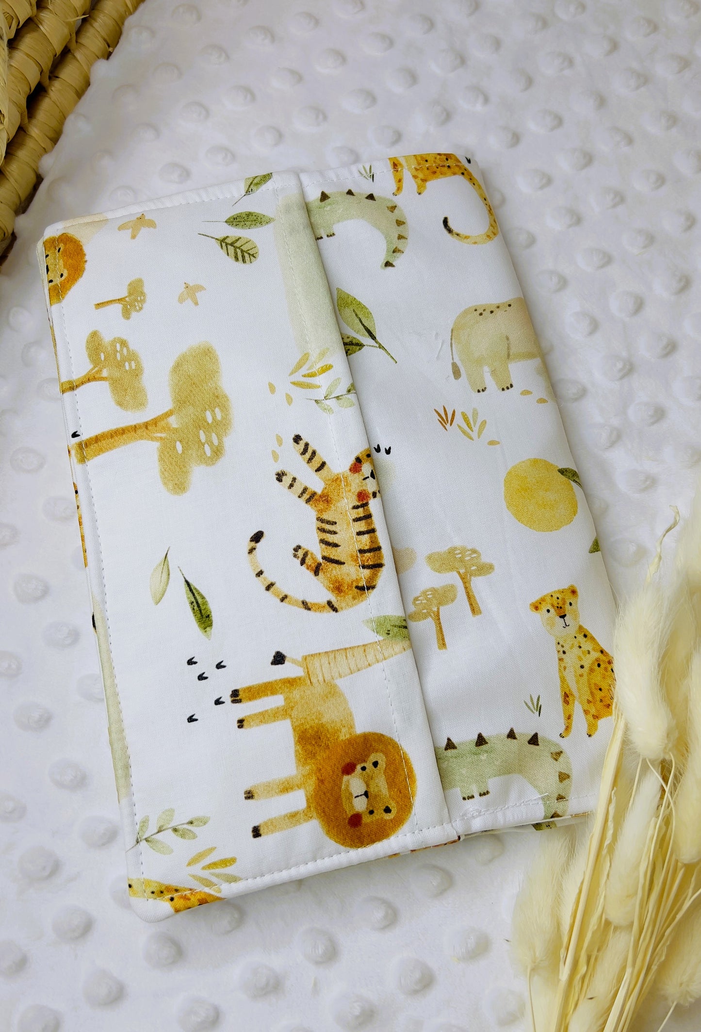 Animal Print Case For Health Booklet