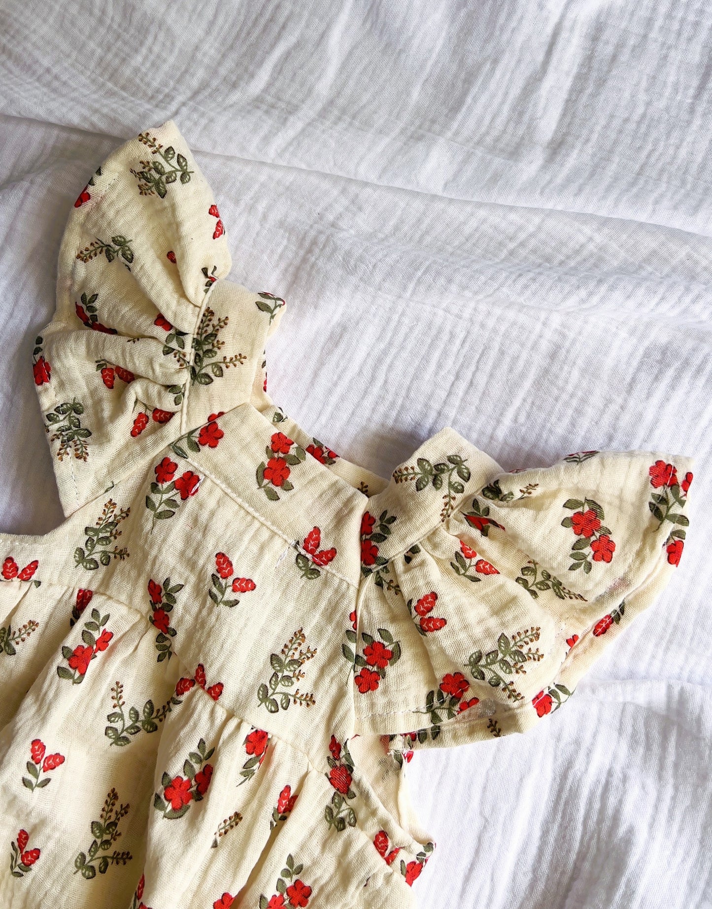 Muslin Vintage Romper Φορμάκι - Garden