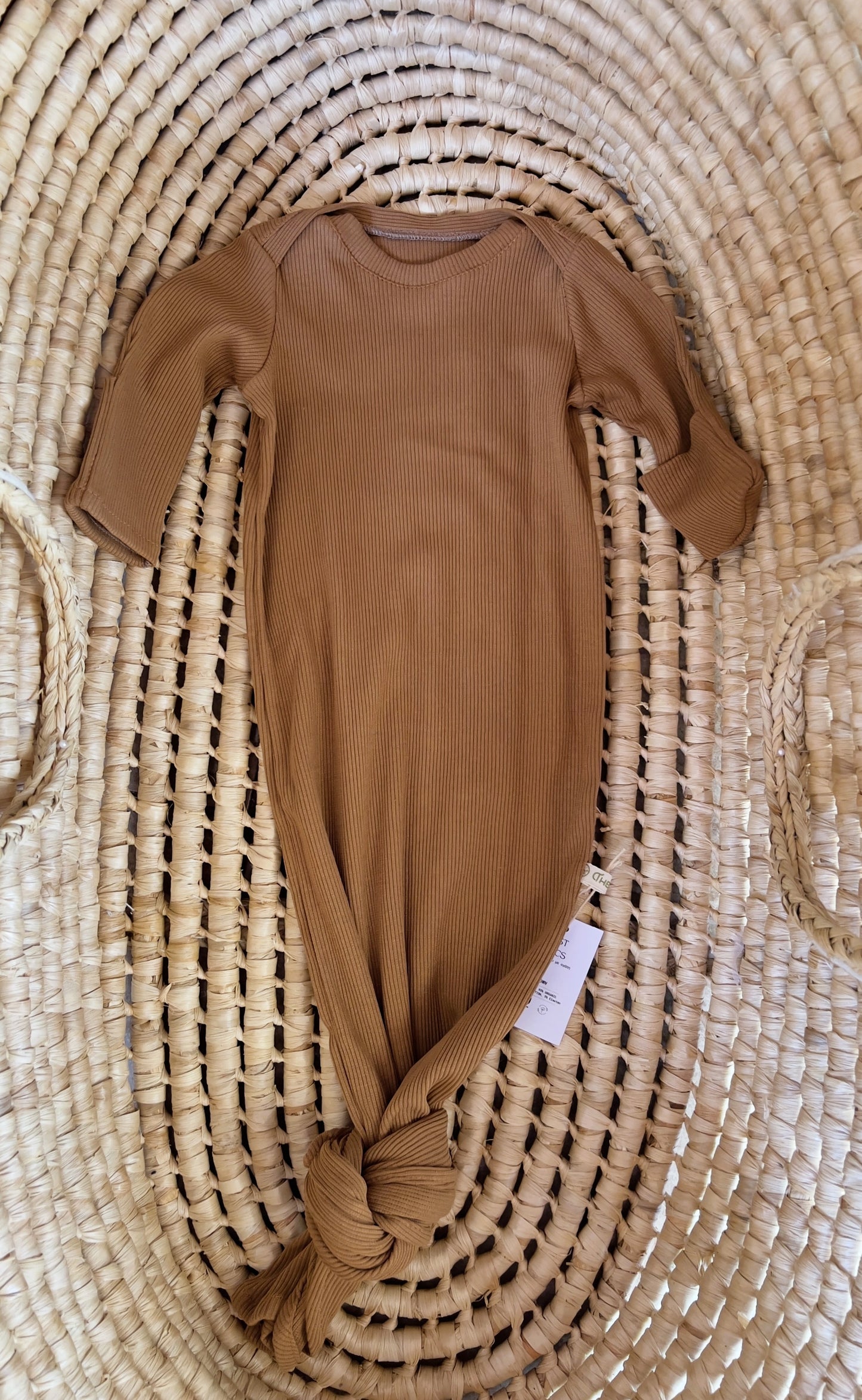 Baby Gown Caramel- Βρεφικό Φορμάκι Ύπνου-  My First Organics