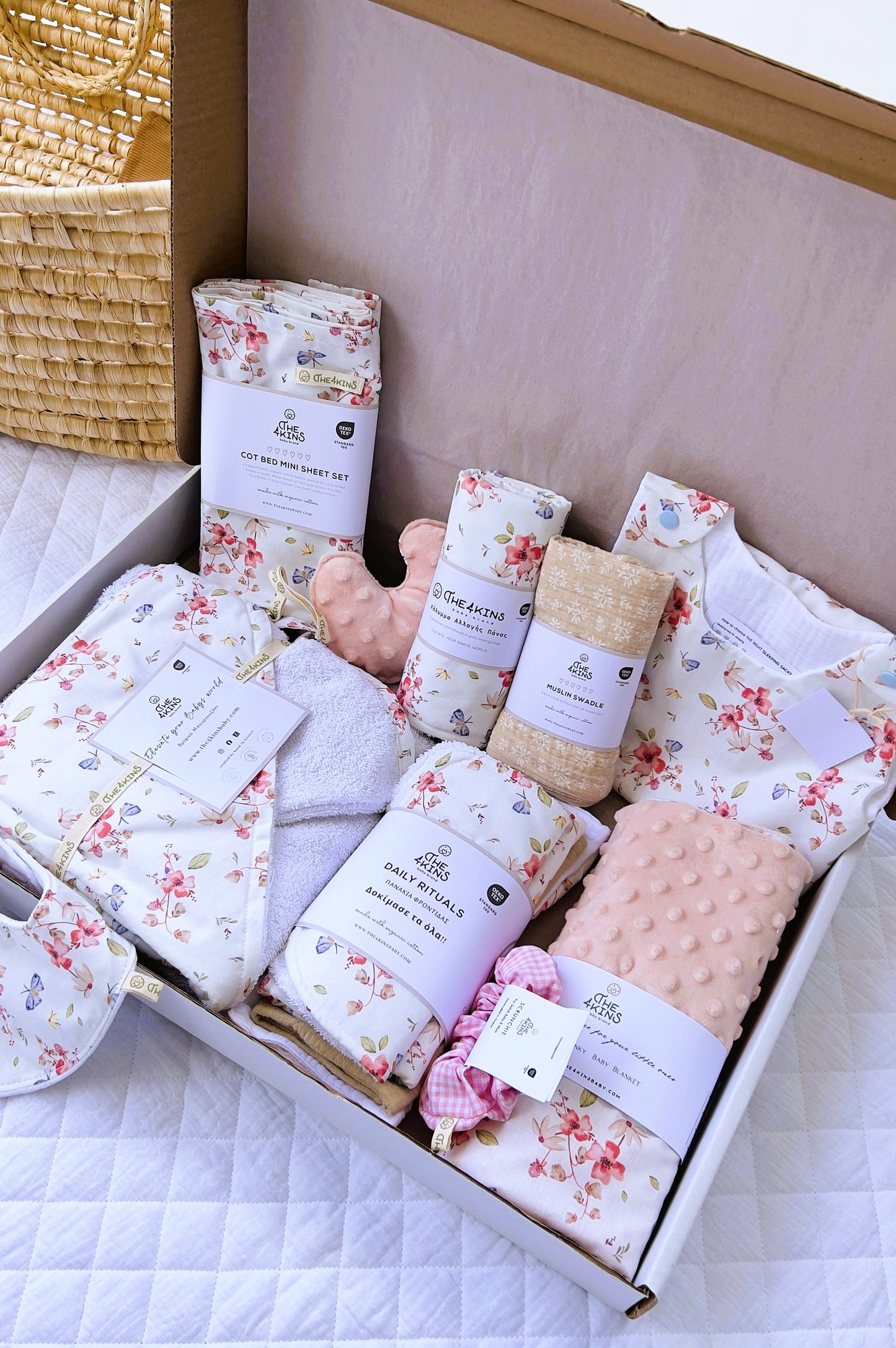 English tea party Welcome Baby Box