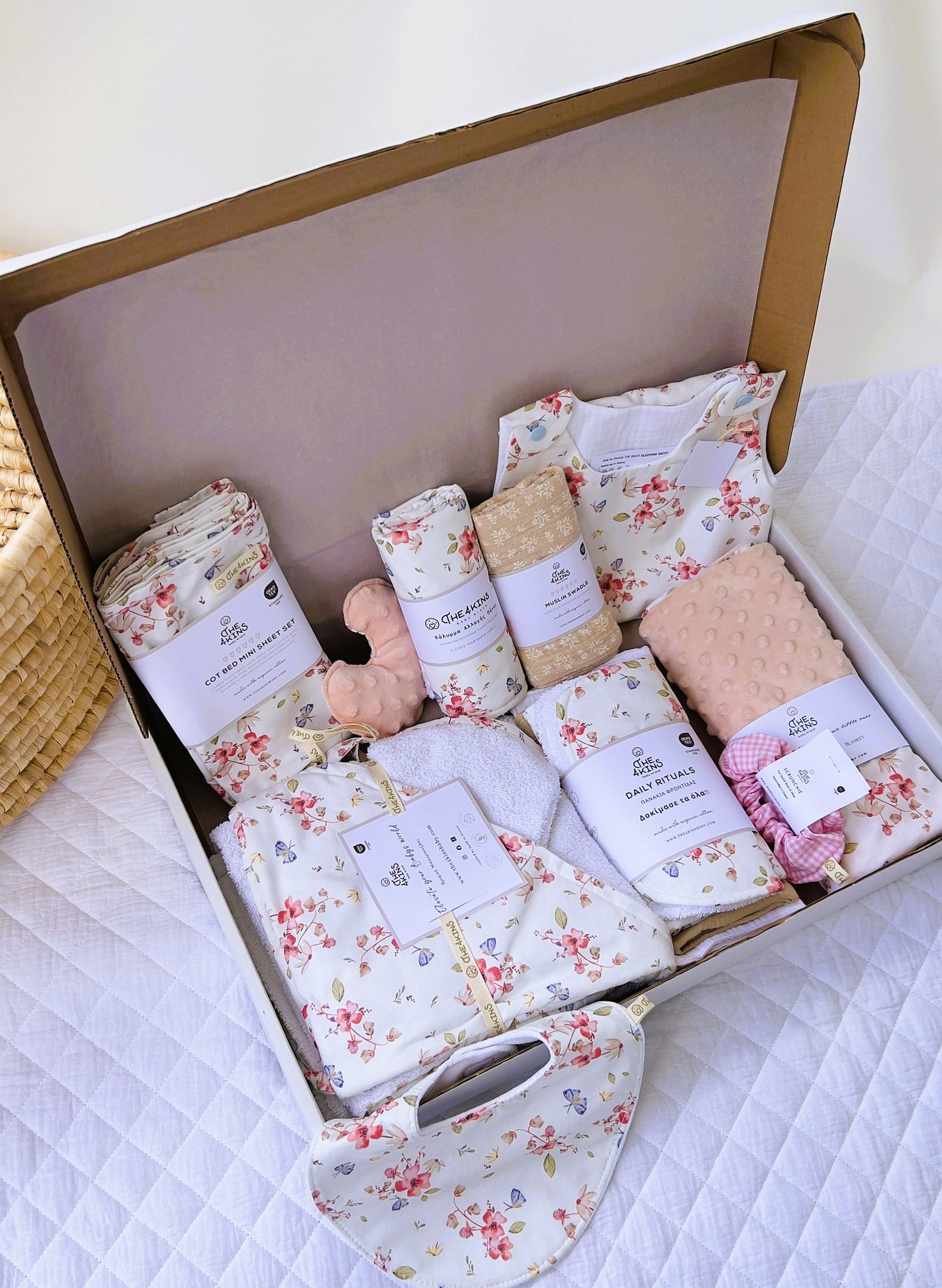 English tea party Welcome Baby Box