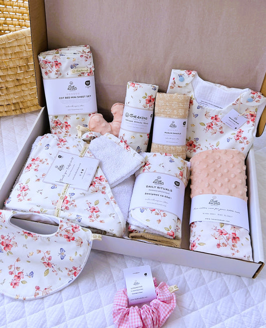 English tea party Welcome Baby Box