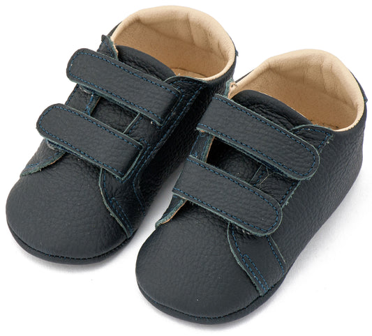 Δερμάτινο Σνικερ με Χρατς MI1136 Μπλε