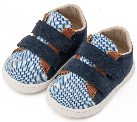 Sneakers Διπλή Μπαρέτα Χρατς PRI2104  Μπλε Ταμπά