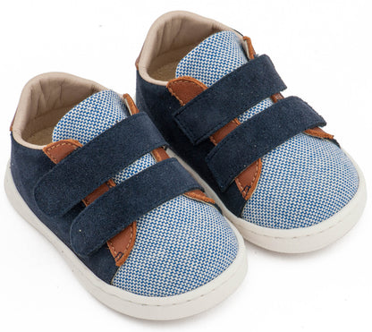 Sneakers Διπλή Μπαρέτα Χρατς PRI2104  Μπλε Ταμπά