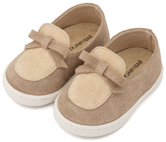 Loafer με Φιογκάκι  PRI2127 Μπεζ