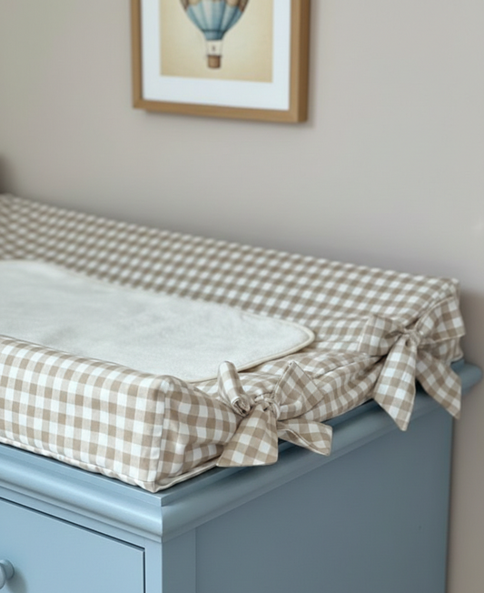 Αδιάβροχο πετσετέ σελτεδάκι διπλής όψης για μωρά.