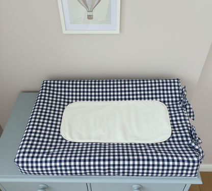 Αδιάβροχο πετσετέ σελτεδάκι διπλής όψης για μωρά.