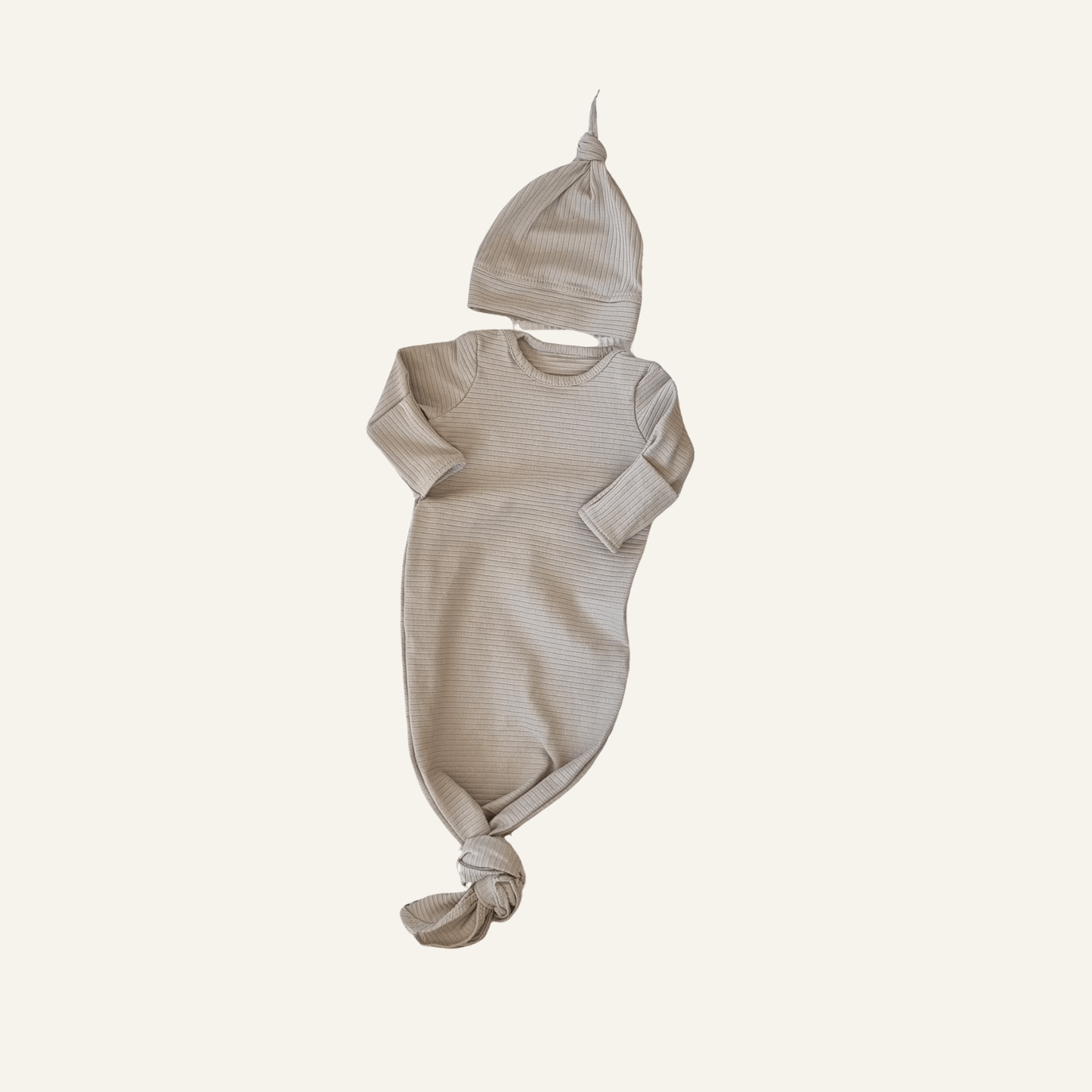 Baby Gown Natural - Βρεφικό Φορμάκι Ύπνου - My First Organics - The4kins baby brand