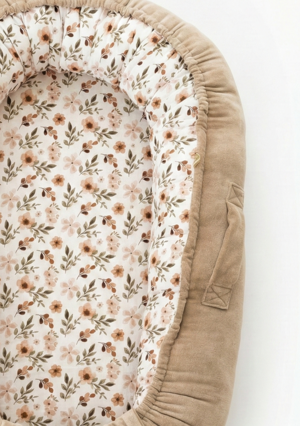 Χειροποίητο Baby Nest Bloom με λουλούδια για κορίτσι - The4kins