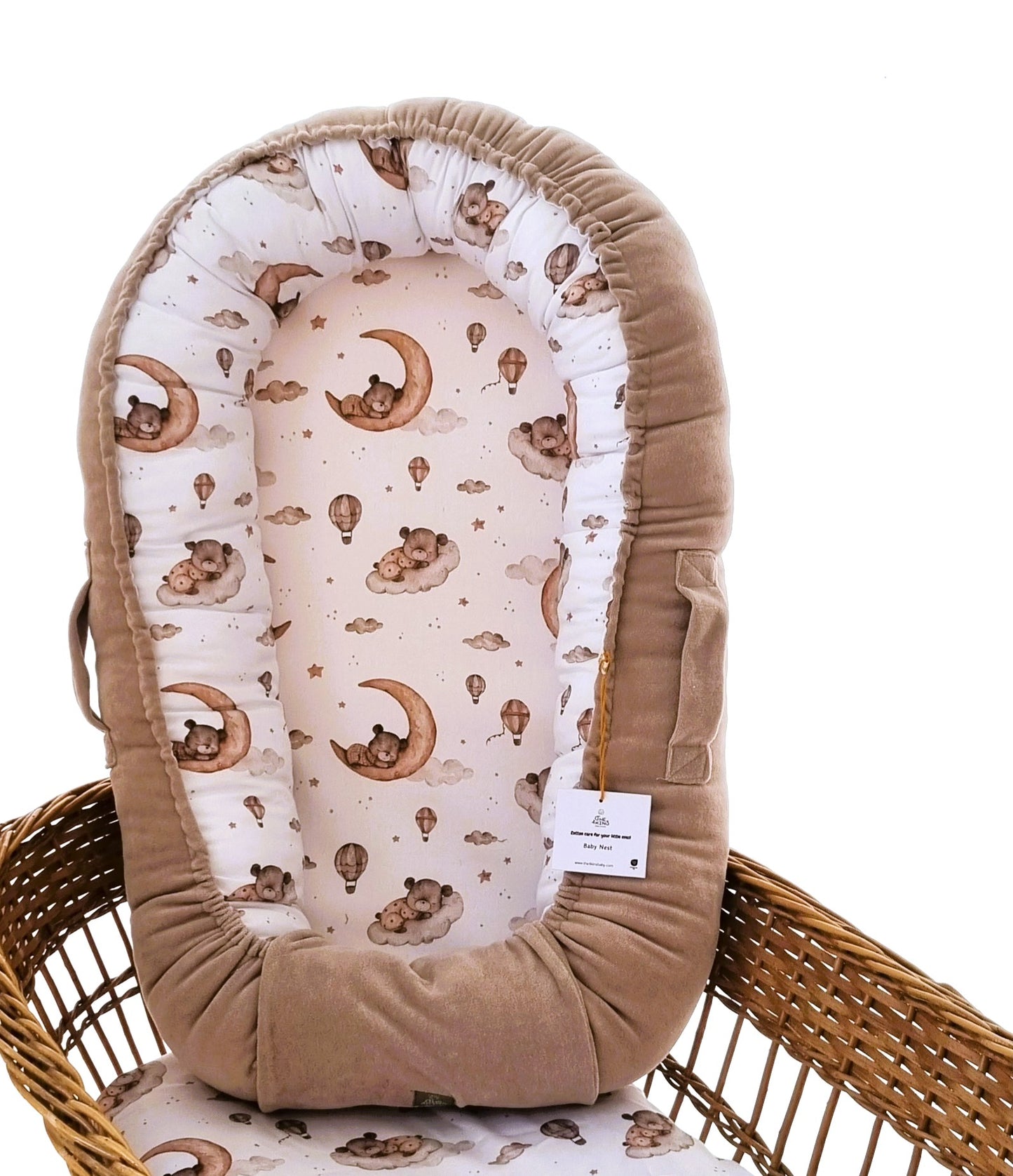 Βρεφική φωλιά ύπνου Dream 100% βαμβακερή χειροποίητη