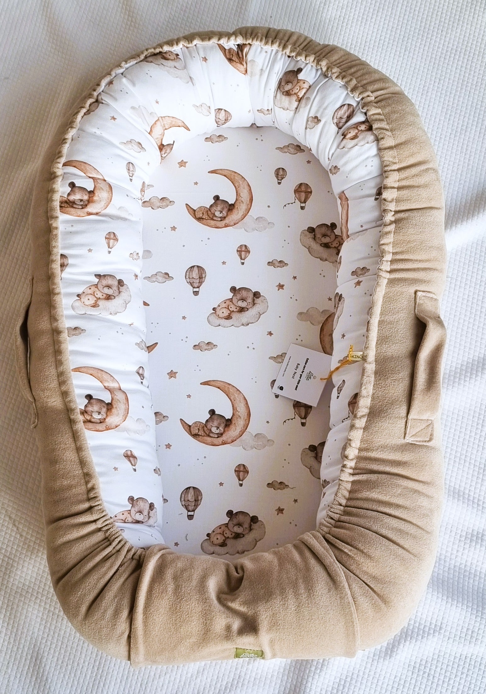Βρεφική φωλιά ύπνου Dream 100% βαμβακερή χειροποίητη