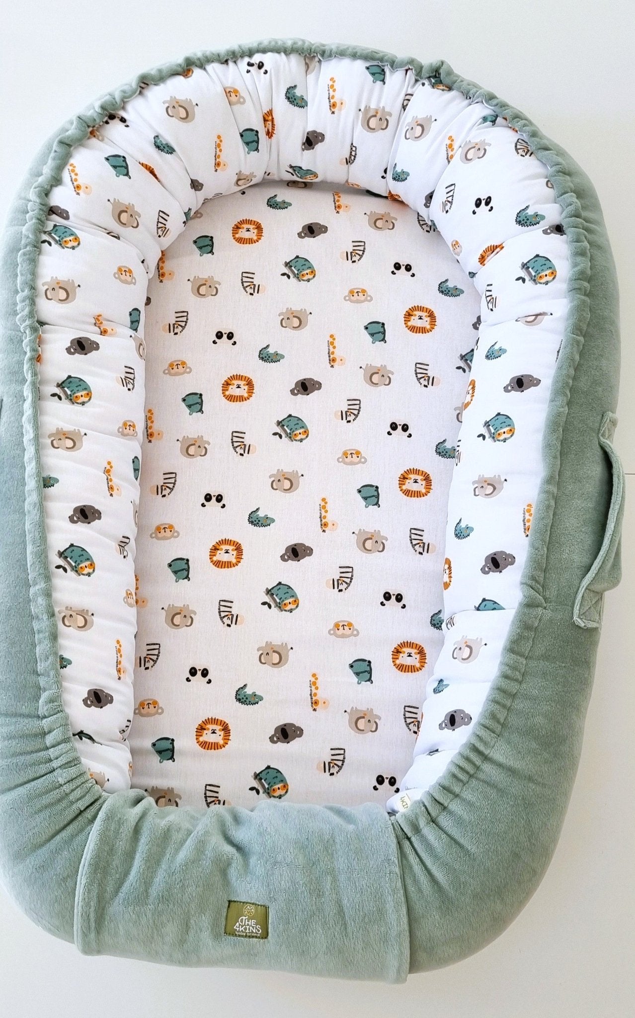 Βρεφική φωλιά ύπνου Friends με χαρούμενα ζωάκια