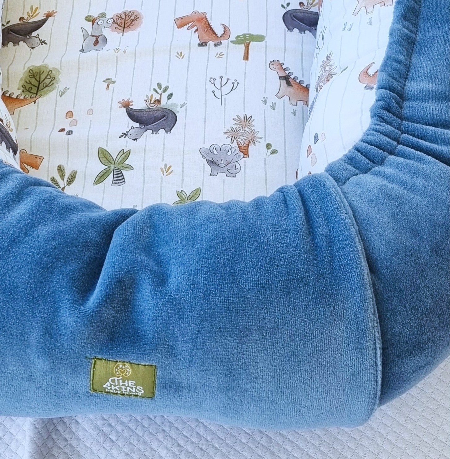 Φωλιά ύπνου μωρού Roar με ζωάκια για αγόρι