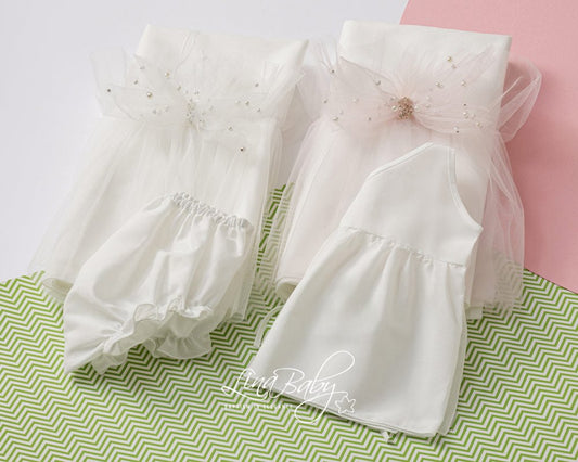 Bianka Λαδόπανα Βάπτισης - The4kins baby brand
