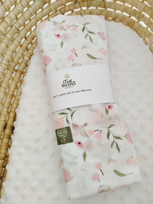 Birds Garden Σεντόνι - The4kins baby brand