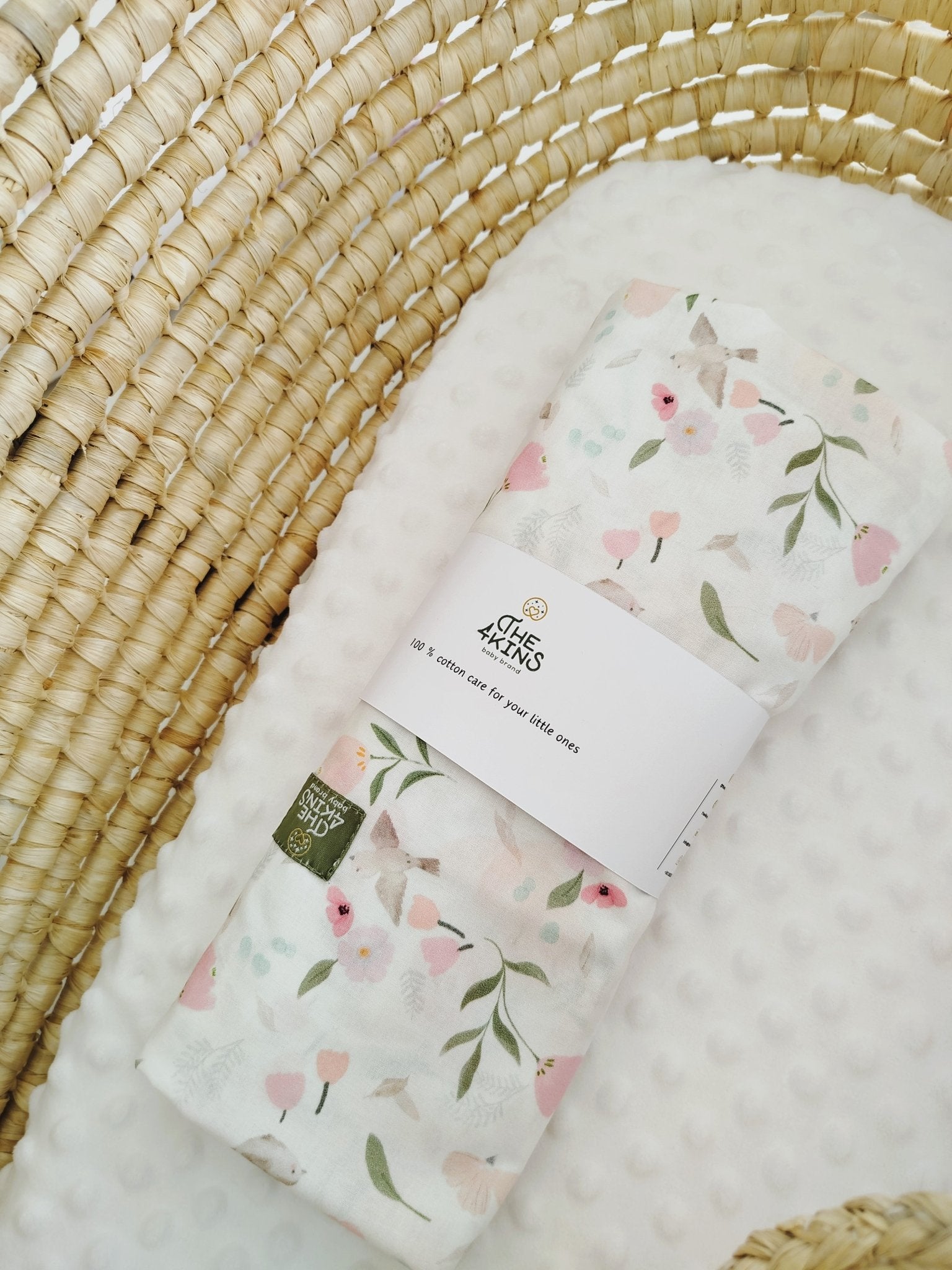 Birds Garden Σεντόνι - The4kins baby brand