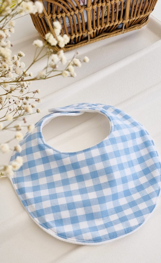 BLUE Αδιάβροχη Σαλιάρα - The4kins baby brand