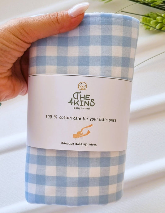 Blue Κάλυμμα Αλλαγής Πάνας - The4kins baby brand
