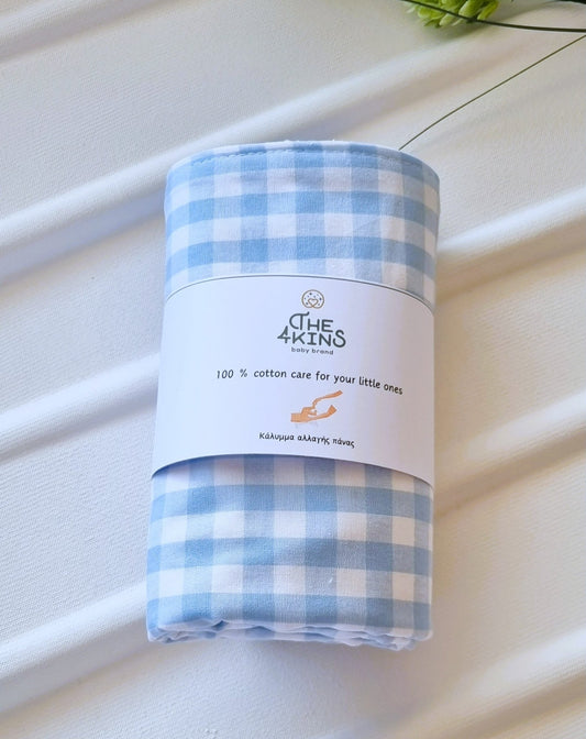 Blue Κάλυμμα Αλλαγής Πάνας - The4kins baby brand