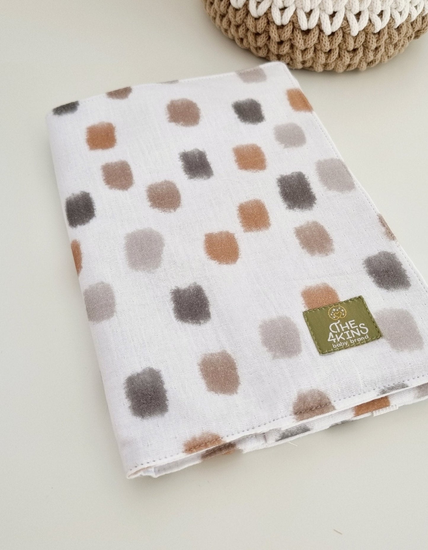 Boho Dots Θήκη Για Το Βιβλιάριο Υγείας - The4kins baby brand