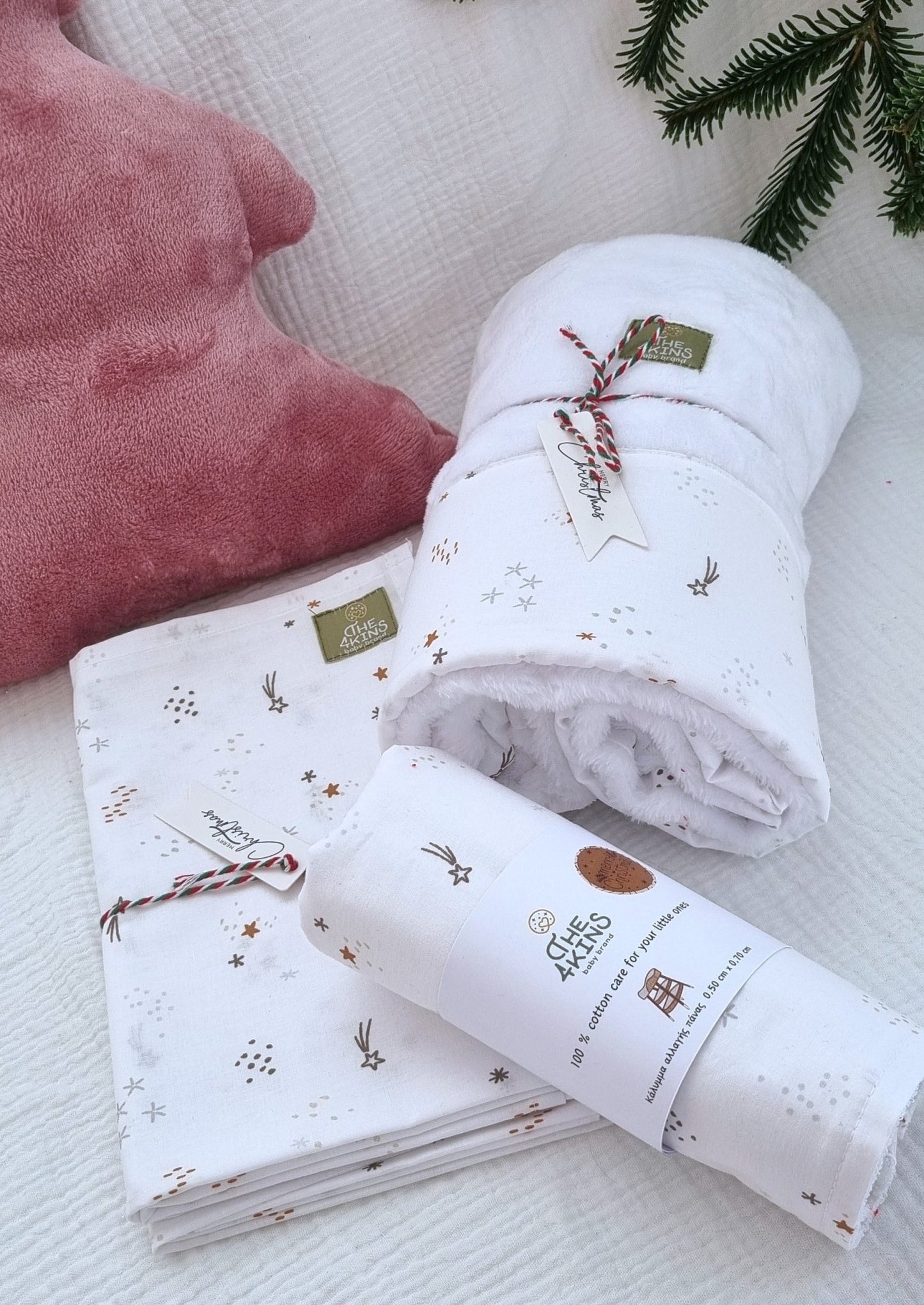 Christmas Santa Sack Gift Set Cozzy Moments - The4kins baby brand