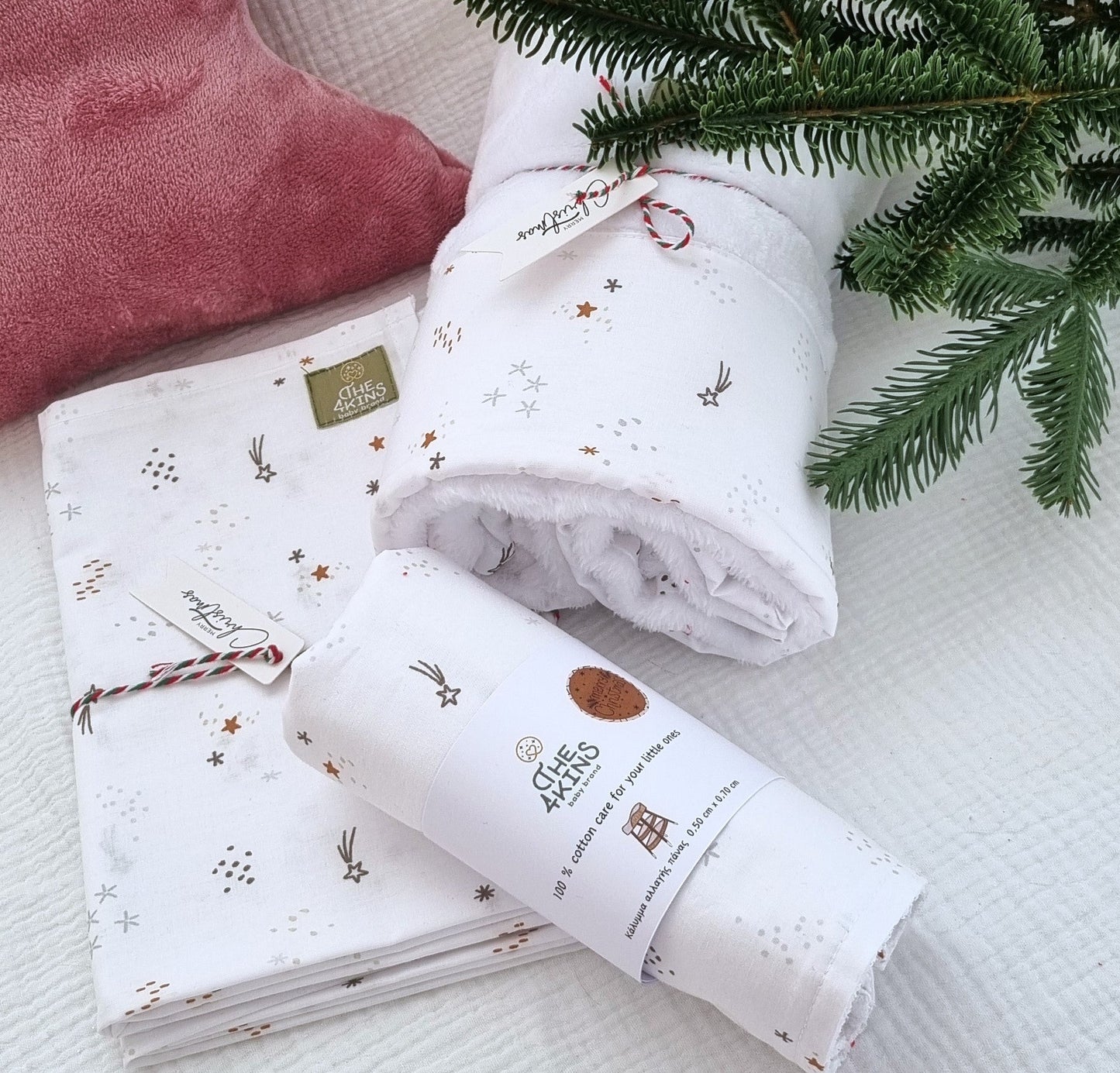 Christmas Santa Sack Gift Set Cozzy Moments - The4kins baby brand