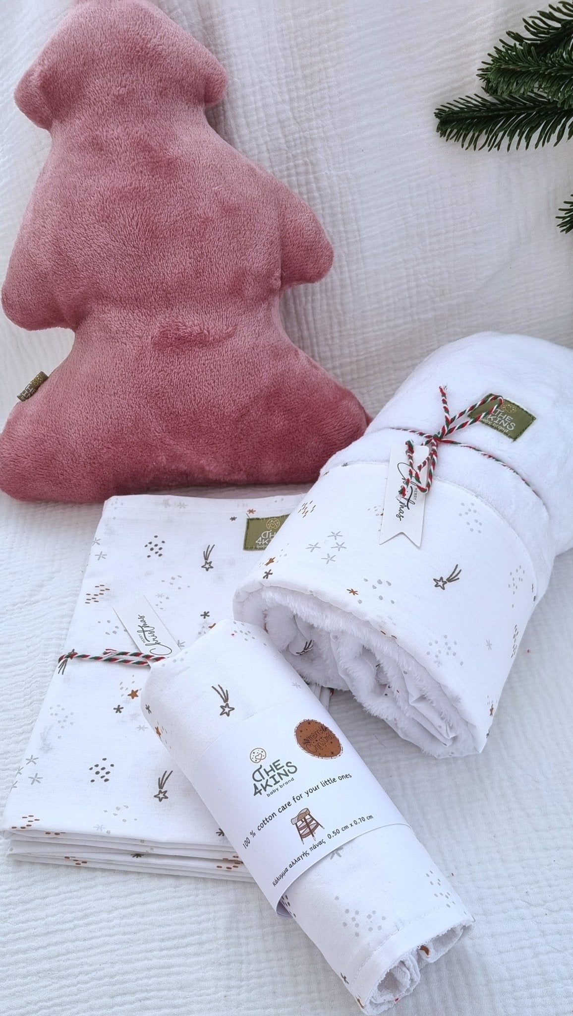 Christmas Santa Sack Gift Set Cozzy Moments - The4kins baby brand