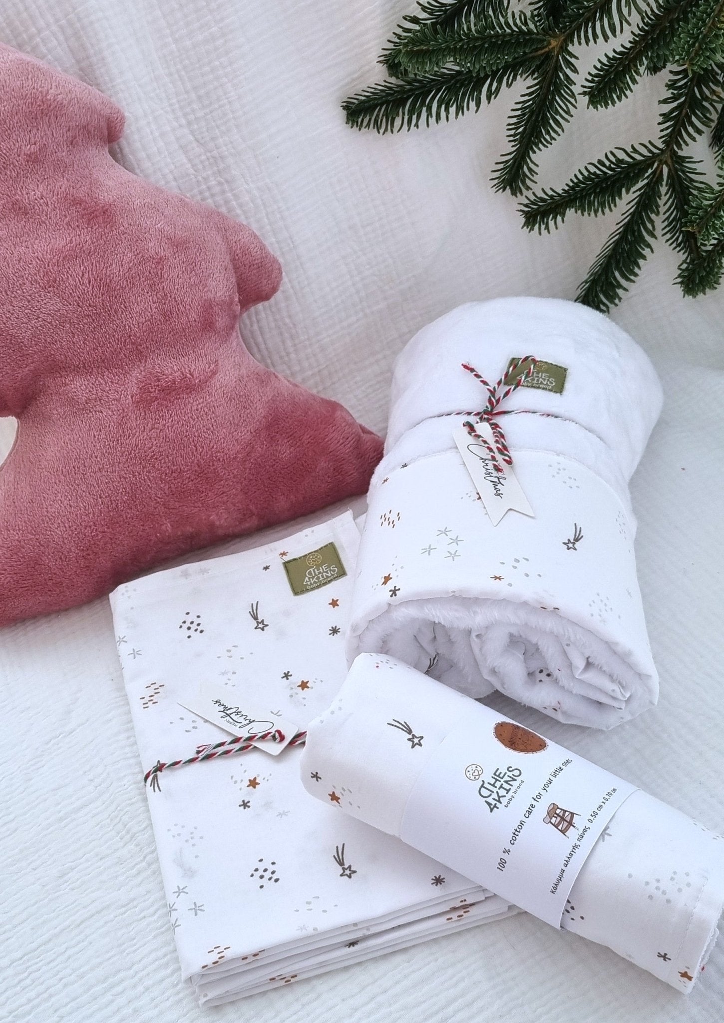 Christmas Santa Sack Gift Set Cozzy Moments - The4kins baby brand