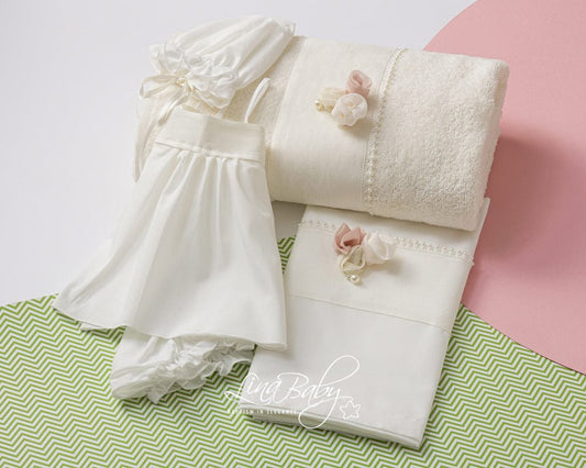 Cloelia Λαδόπανα Βάπτισης - The4kins baby brand