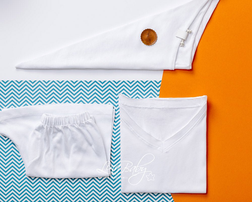 Cotton Pouch Λαδόπανα Βάπτισης - The4kins baby brand