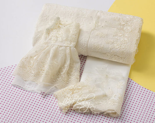 Δαντέλα Γαλλίας | French Lace - The4kins baby brand
