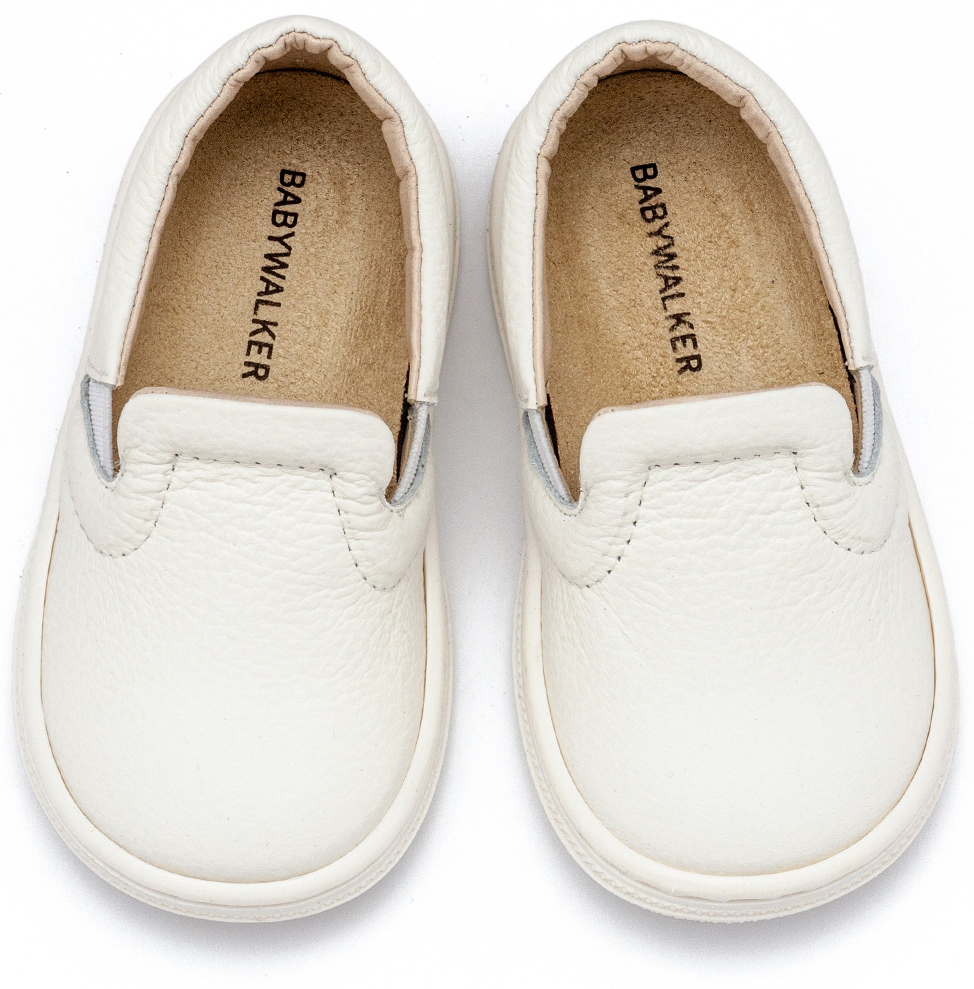 Δερμάτινο Loafer Λευκό - The4kins baby brand