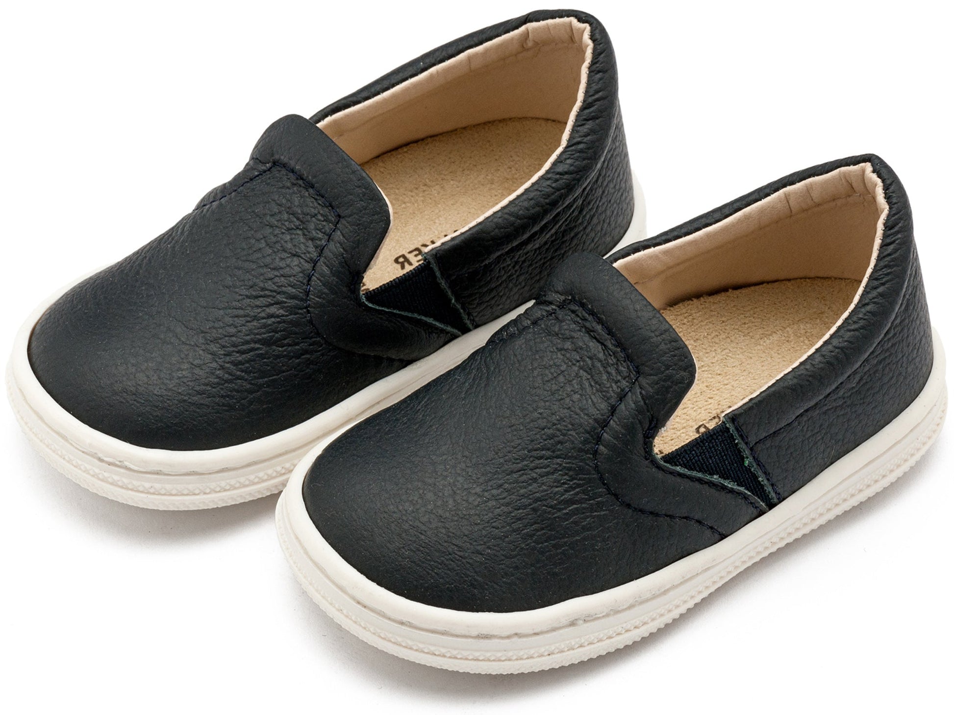 Δερμάτινο Loafer Μπλε - The4kins baby brand