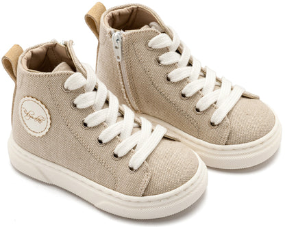 Δετό Μποτάκι Sneaker με Φερμουάρ στο Πλάι (MORE COLORS IN) - The4kins baby brand