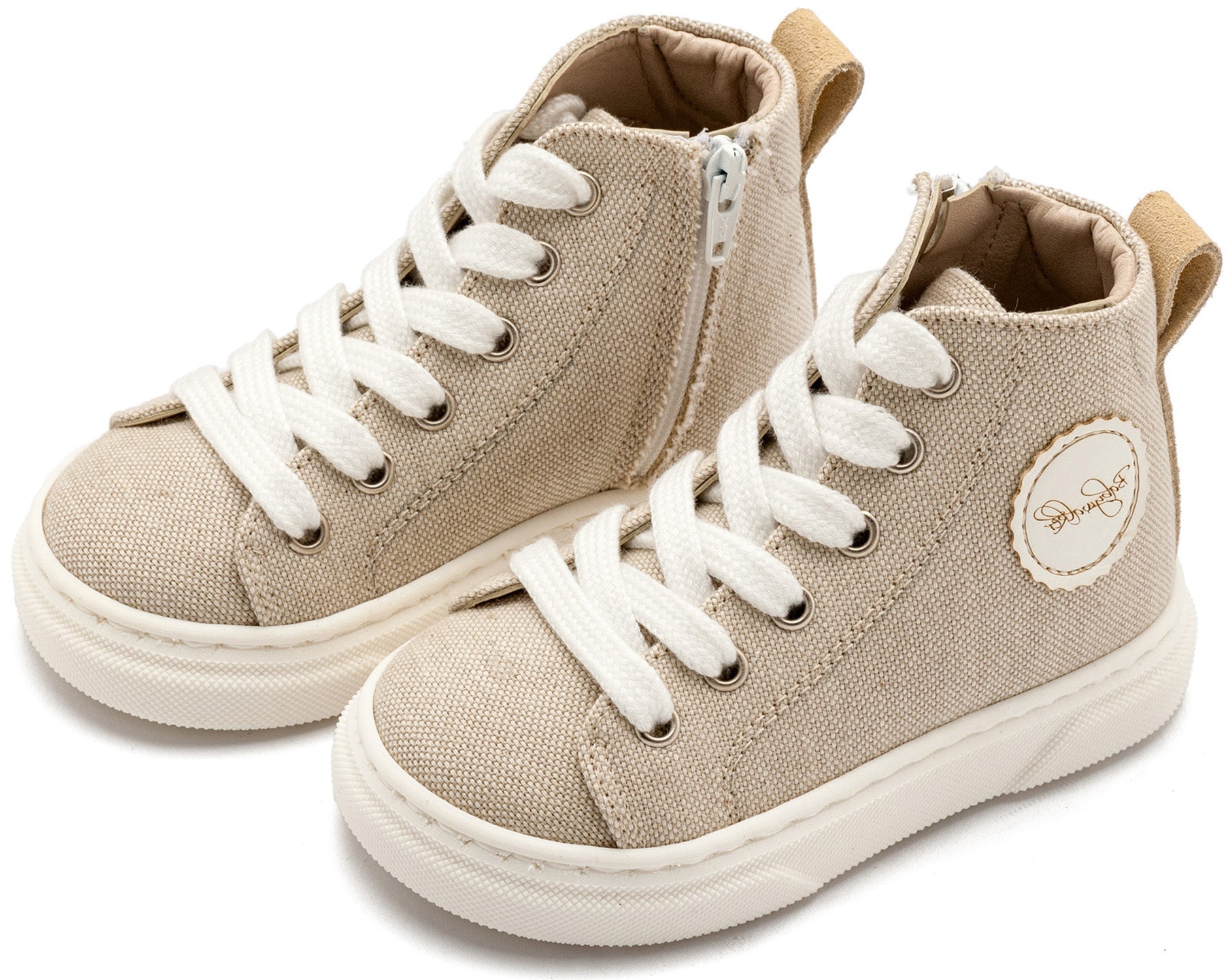 Δετό Μποτάκι Sneaker με Φερμουάρ στο Πλάι (MORE COLORS IN) - The4kins baby brand