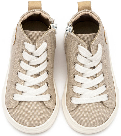 Δετό Μποτάκι Sneaker με Φερμουάρ στο Πλάι (MORE COLORS IN) - The4kins baby brand