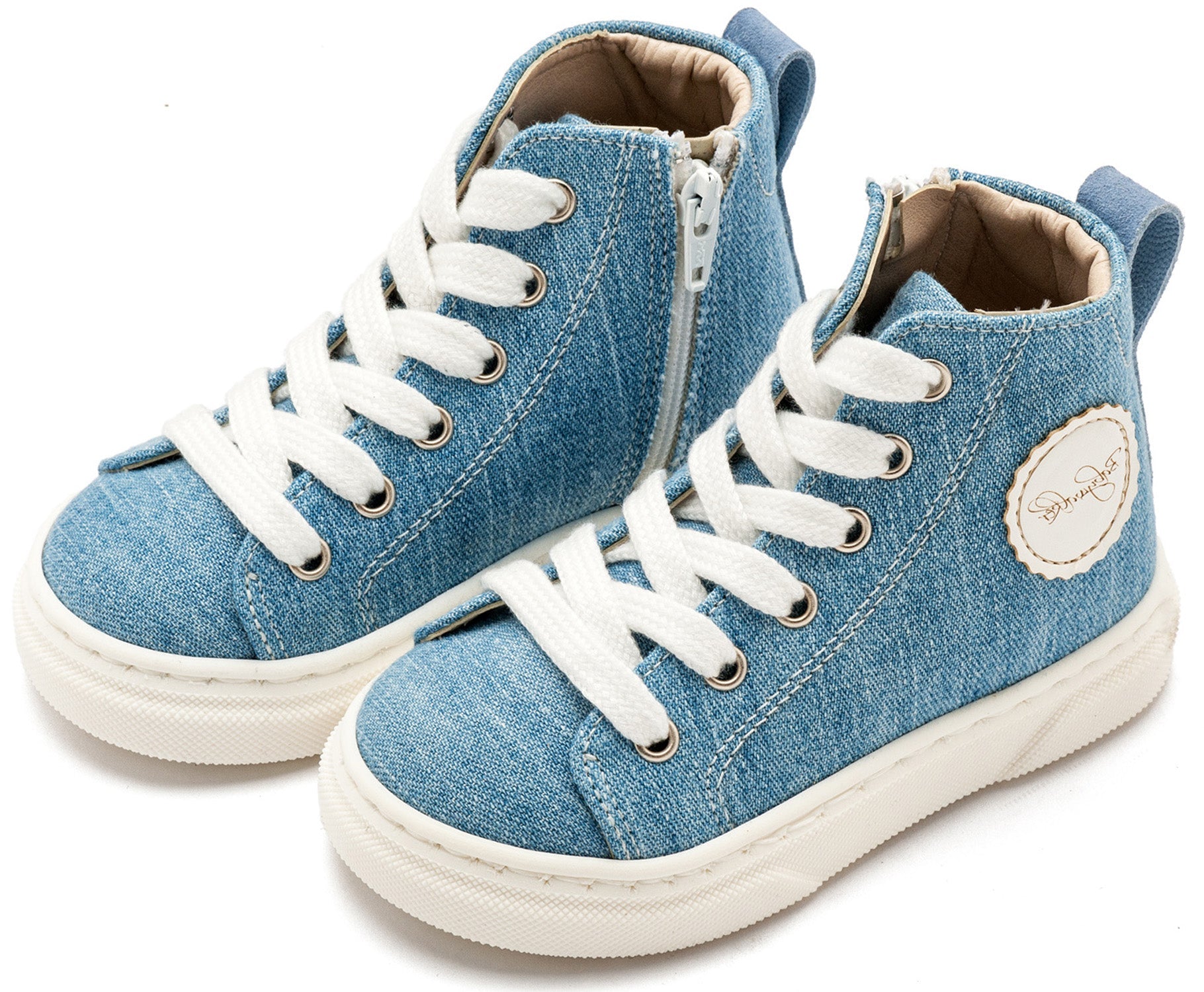 Δετό Μποτάκι Sneaker με Φερμουάρ στο Πλάι (MORE COLORS IN) - The4kins baby brand