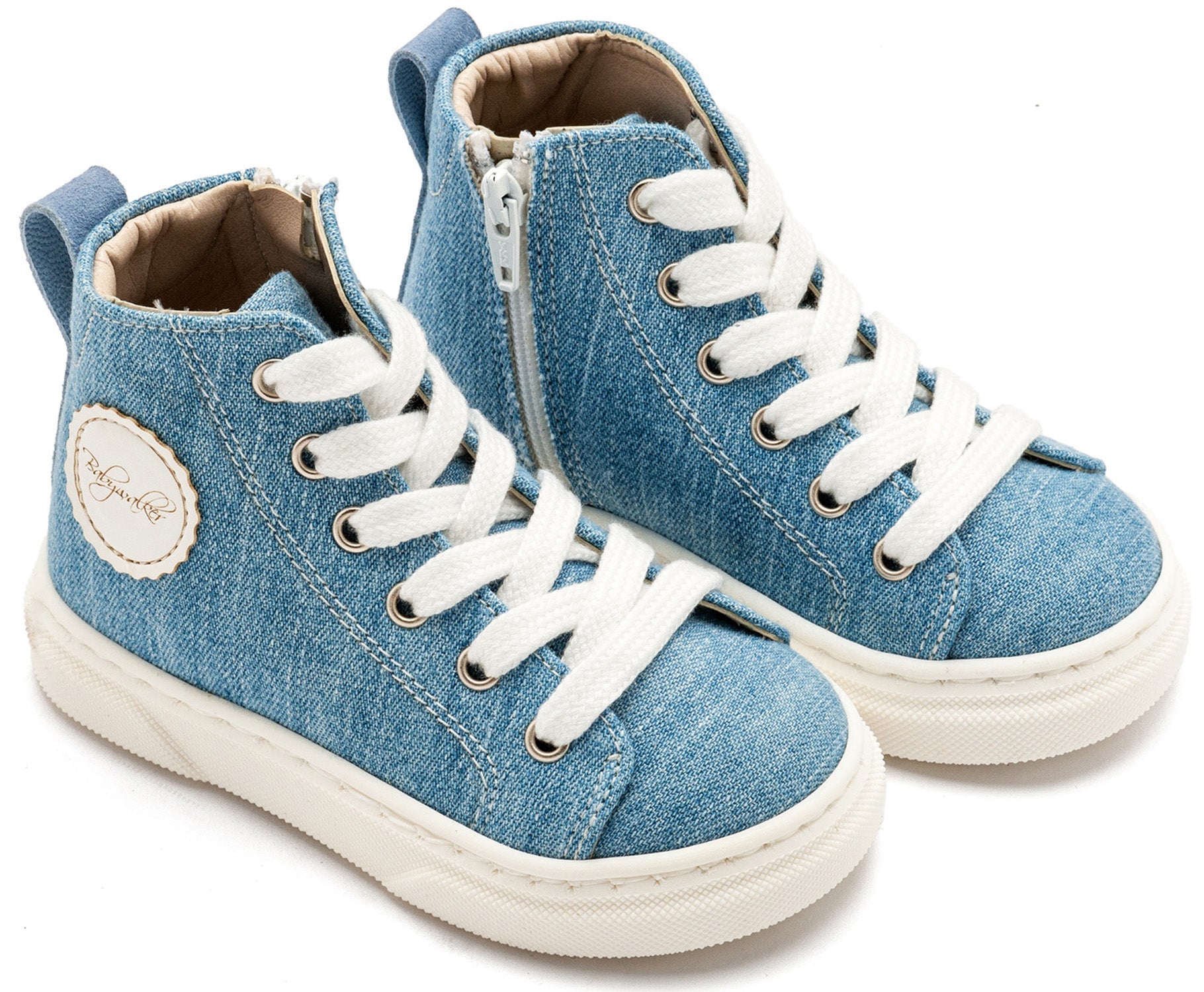 Δετό Μποτάκι Sneaker με Φερμουάρ στο Πλάι (MORE COLORS IN) - The4kins baby brand
