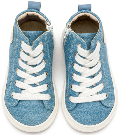 Δετό Μποτάκι Sneaker με Φερμουάρ στο Πλάι (MORE COLORS IN) - The4kins baby brand
