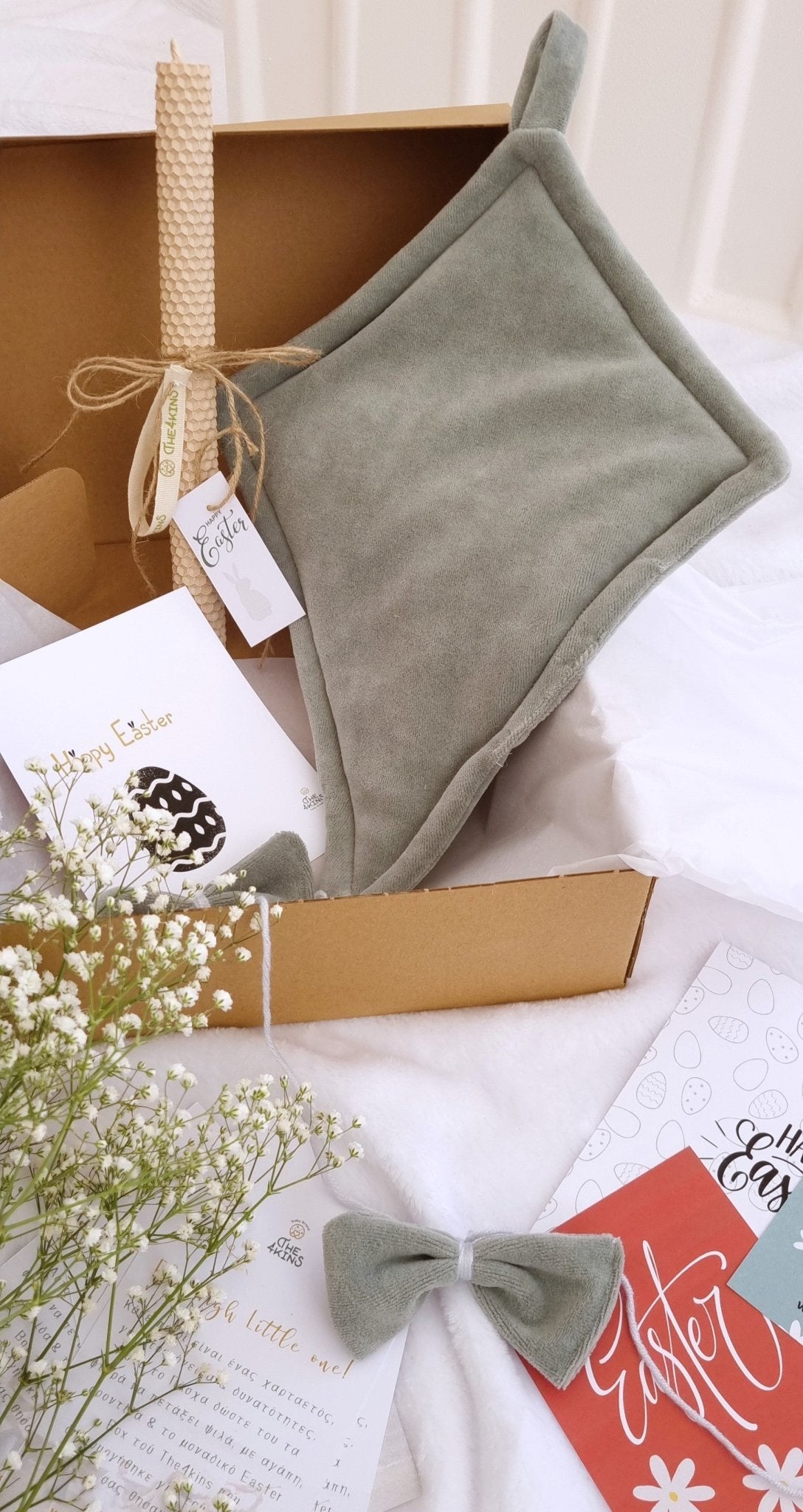 Easter Box - Dusty Green - The4kins baby brand