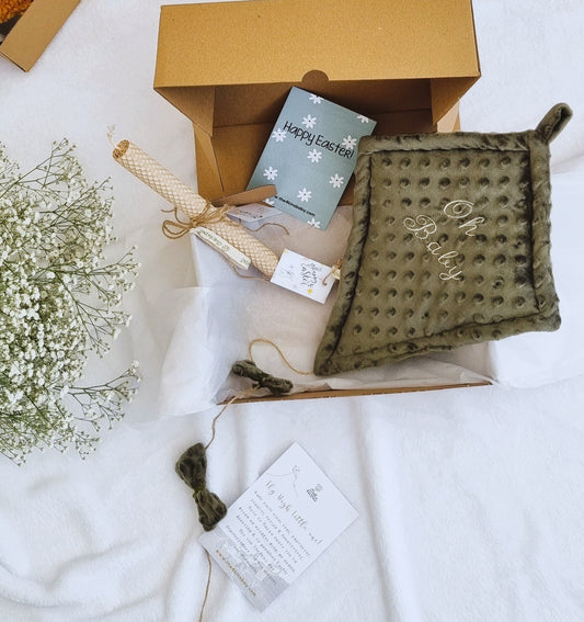 Easter Box - Olive Green - The4kins baby brand