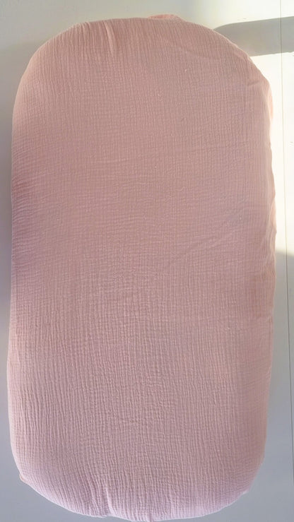 Extra Soft Σεντόνι Μουσελίνα Pink - The4kins baby brand