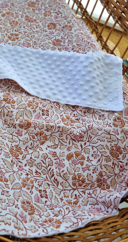 Flora Minky Κουβερτούλα - The4kins baby brand