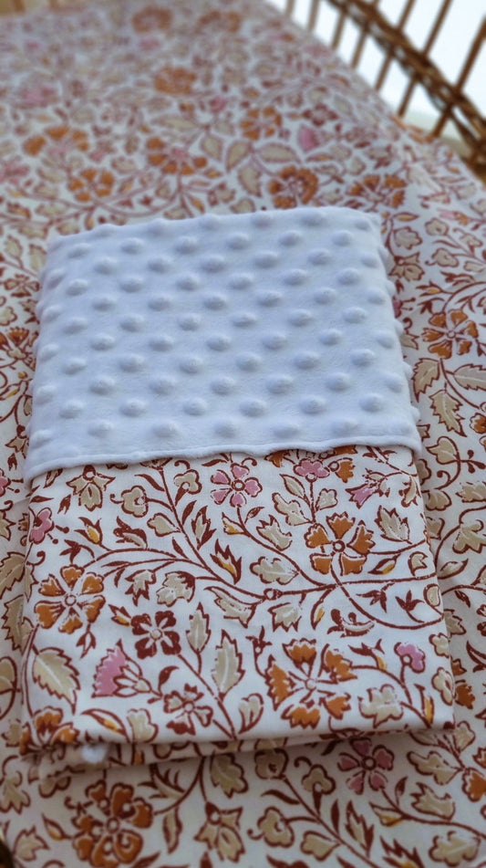 Flora Minky Κουβερτούλα - The4kins baby brand