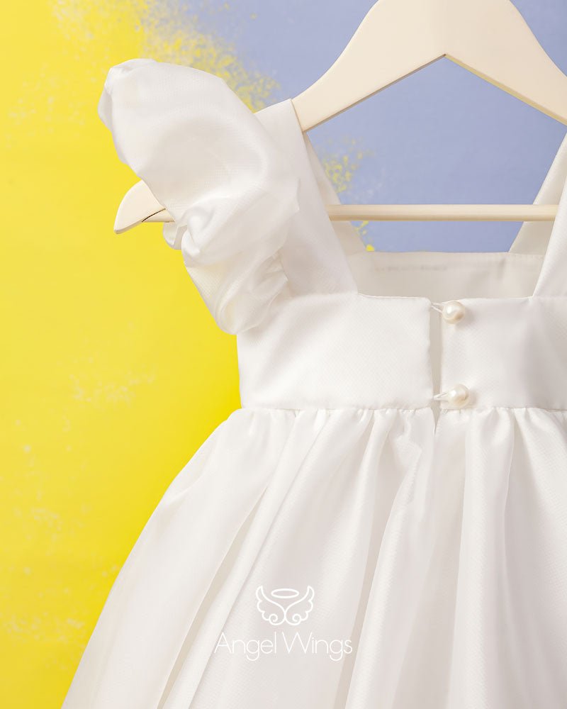 Φόρεμα BRIGITTE off White - The4kins baby brand